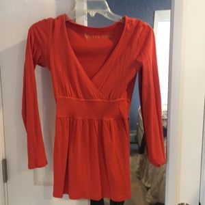 Orange dress T-shirt